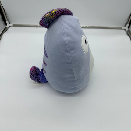 *NWT* Squishmallow 12" Colleen Chameleon Foil Rainbow Periwinkle Lizard Plush