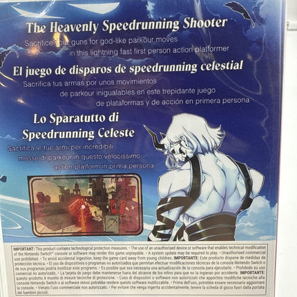 Neon White (Nintendo Switch, 2023) MachineGear W/ Fold Out Poster New Sealed