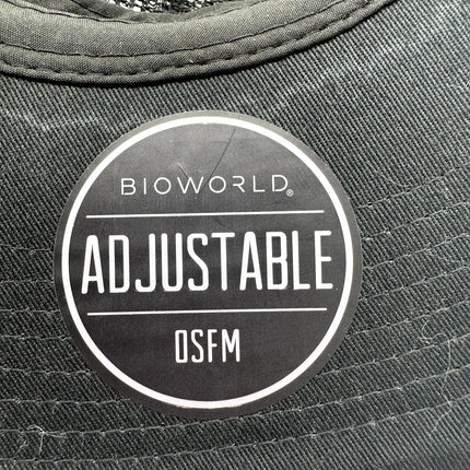 Rick N Morty Print black snapback hat, adjustable bioworld