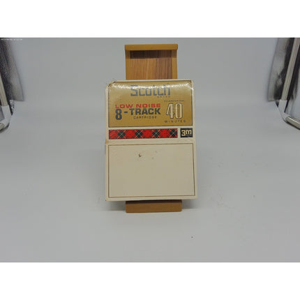 Scotch 8 Track Cartridges New Sealed 40 Minutes Low Noise VTG 3M