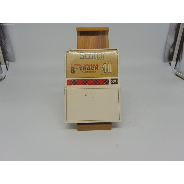 Scotch 8 Track Cartridges New Sealed 40 Minutes Low Noise VTG 3M