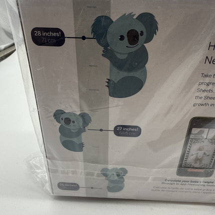 Nanit Smart Crib Sheet Works W/ Nanit Cameras to Measure Baby's Growth - New