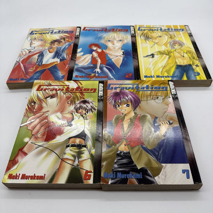 Gravitation by Maki Murakami Volumes 1, 2, 3, 6, 7 Vol 1 Manga VGC