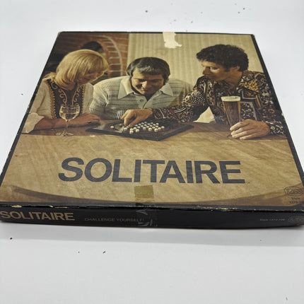Challenge Yourself With Solitaire Reiss Style Board Game #272-700 From 1974