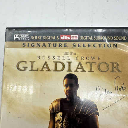 Gladiator with Russel Crowe DVD Complete, Possible Ridley Scott Signature