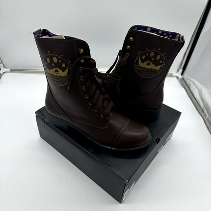 Disney Tangled Lantern Fold Over Boots Size 11 Woman’s Boots