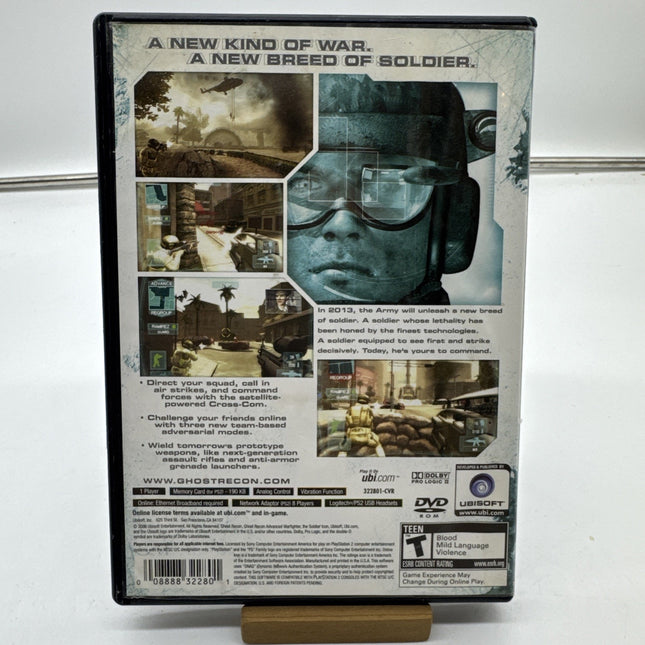 Tom Clancy's Ghost Recon Advanced Warfighter PS2 COMPLETE CIB