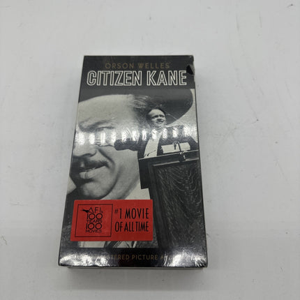 Citizen Kane VHS 1941, 2001 Orson Welles New SEALed ALTERNATE cover art