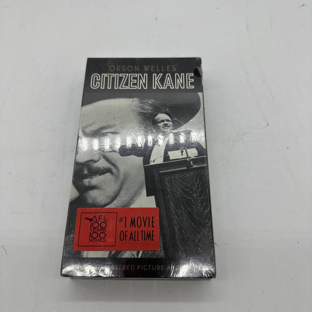 Citizen Kane VHS 1941, 2001 Orson Welles New SEALed ALTERNATE cover art