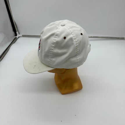 Vintage Epcot Center Flags of World Hat Strap Back Mickey Mouse Cap White