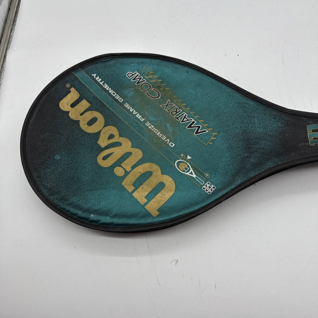 WILSON Matrix Comp Oversize Titanium Tennis Racket 4 3/8 Grip Needs REstringd