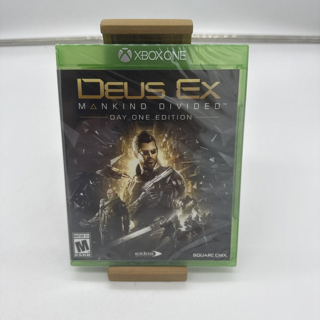 BRAND NEW-- Deus Ex: Mankind Divided--Day One Edition (Microsoft Xbox One, 2016)