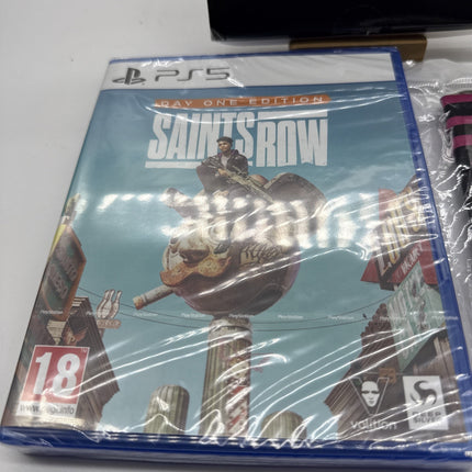 Saints Row Day One Edition Row Idols Face Mask PS5 Imported USA Seller! New
