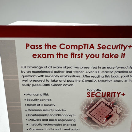 Comptia Security+ Plus Book SY0-501 Study Guide Darril Gibson