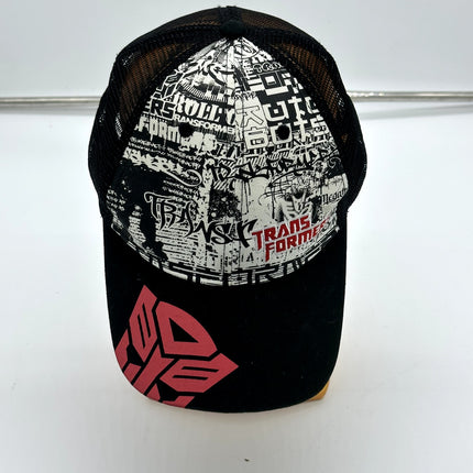 Universal Studios TransFormers Trans Formers Comic Style hat Hook An Loop Mesh