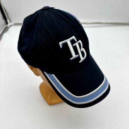 vintage Tampa Bay Rays MLB Fan Favorite Adjustable Hat Cap TB Logo hook n loop