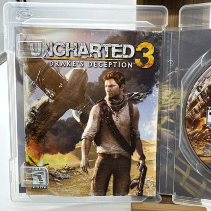 Uncharted 3: Drake's Deception (Sony PlayStation 3, 2011) Complete