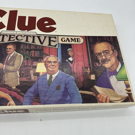VINTAGE Clue COMPLETE Parker Brothers 1986 Classic Detective Board Game