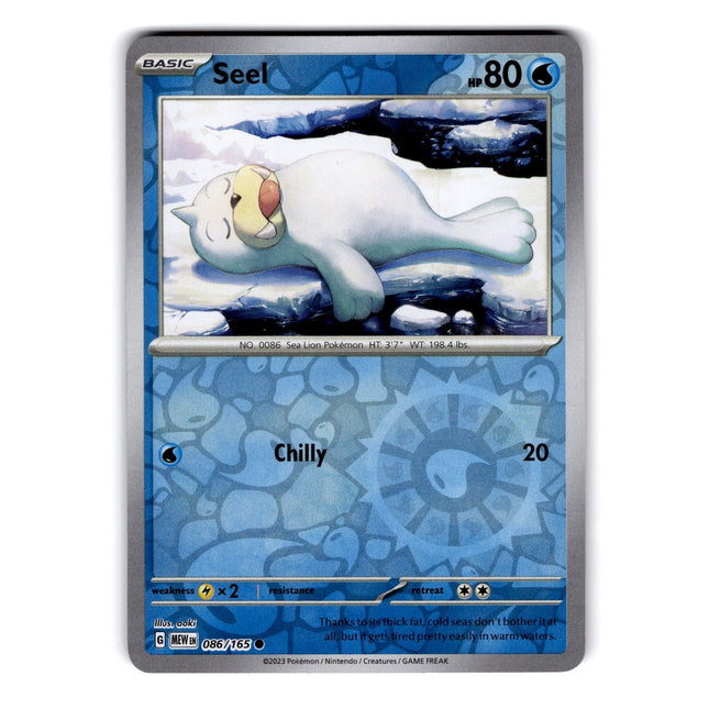 Seel Common SV: Scarlet & Violet 151 086/165 NM