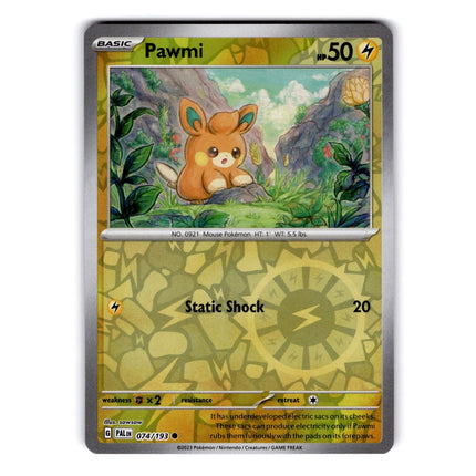Pawmi Common SV02: Paldea Evolved 074/193 NM