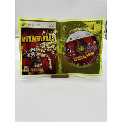 Borderlands (Microsoft Xbox 360, 2009) Complete CIB W/ Manual Tested Working