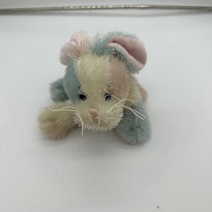 Ganz Webkinz Pastel Bunny Stuffed Toy Rabbit 8 Inch Long No Code