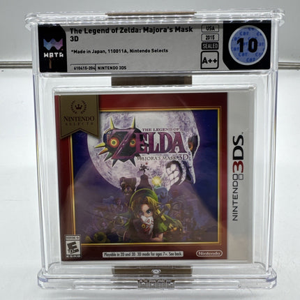 WATA 10 A++ THE LEGEND OF ZELDA MAJORAS MASK Nintendo Sealed 2015 Perfect Grade!