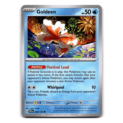 Goldeen Common SV06: Twilight Masquerade 044/167 NM