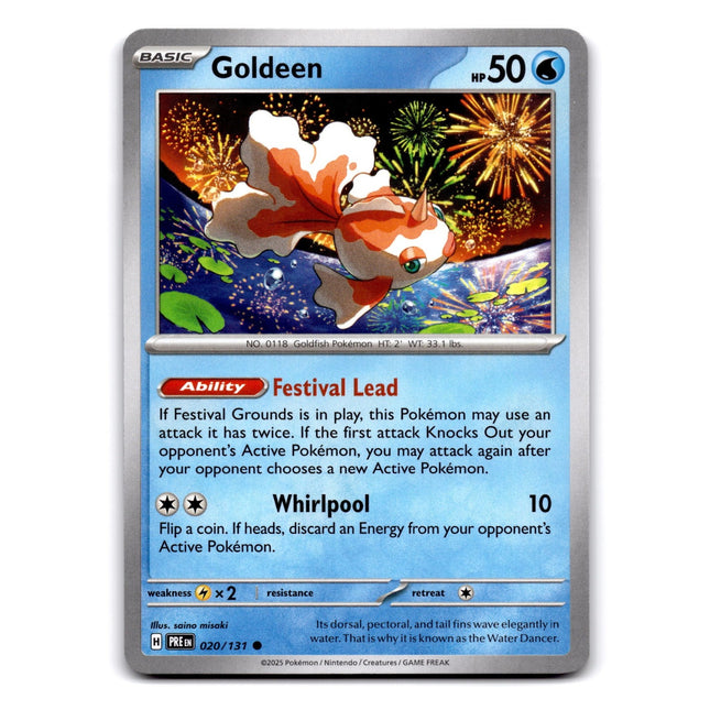 Goldeen Common SV06: Twilight Masquerade 044/167 NM