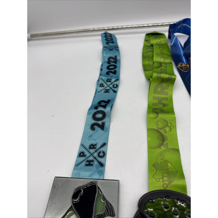 Harry Potter Hogwarts Running Club Race Medals Medallions W/ Lanyards Potterhead