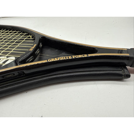 Wilson Graphite Force Graphite Composite Midsize Tennis Racket 4 3/8 (L3) Grip