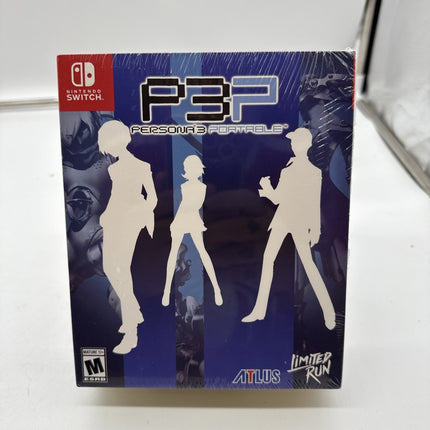 Persona 3 Portable GRIMOIRE EDITION New NINTENDO SWITCH Game Limited Run LRG