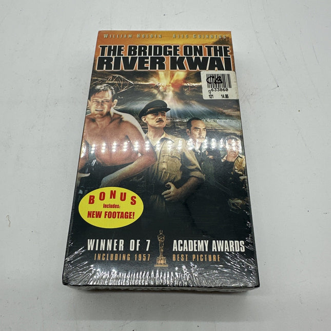 The Bridge on the River Kwai VHS 1957, 2000 New Sealed