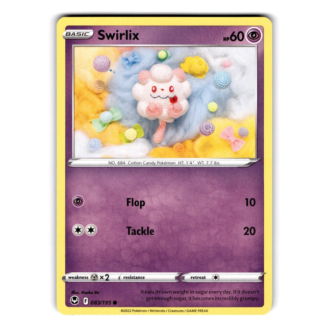 Swirlix Common SWSH12: Silver Tempest 083/195 NM