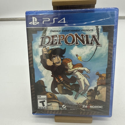 Deponia (Sony PlayStation 4, 2016) Ex-Library - Tested