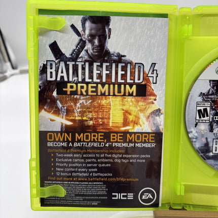 Battlefield 4 (Xbox 360, 2013) Complete Tested Working