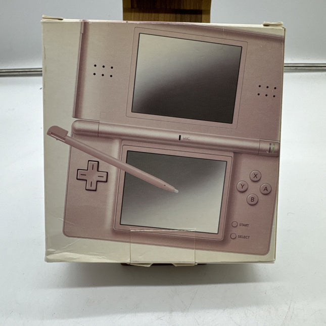 Nintendo DS Lite System Portable Console Metalic Rose Japan