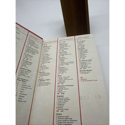 Harbrace College Handbook 1984 -1984 publication - Hardcover - VERY GOOD