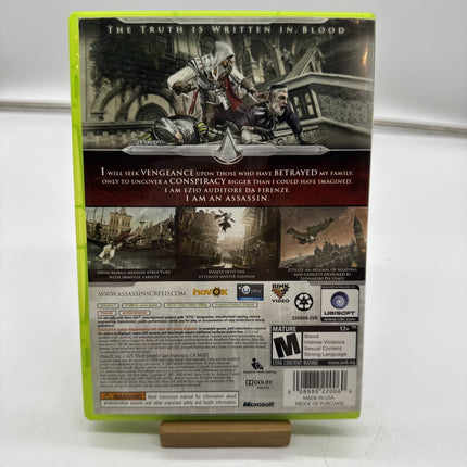 Assassin's Creed II 2 (Xbox 360) CIB COMPLETE & TESTED