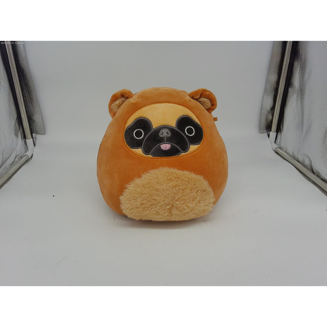 Squishmallows Official Kellytoys Plush 8" Inch Dally the Pug Dog in Bear Costume