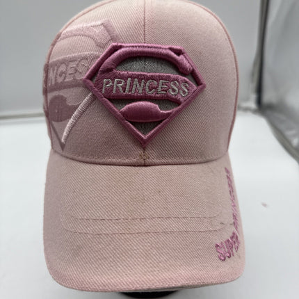 Superman Super Princess Hat Hook And Loop Cap Justice League DC Comics Canvas