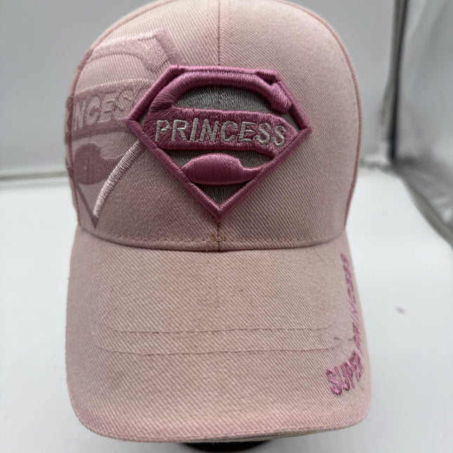 Superman Super Princess Hat Hook And Loop Cap Justice League DC Comics Canvas