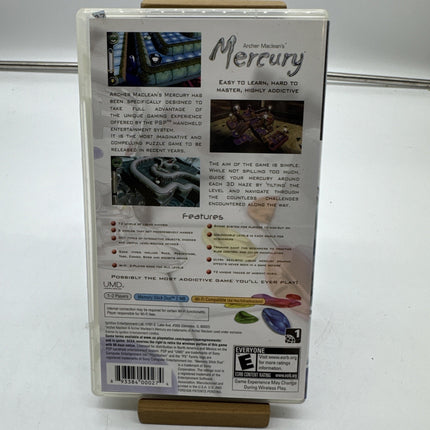 Archer MacLean's Mercury (Sony PSP, 2005) Pre-Owned CIB (Working)