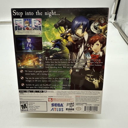 Persona 3 Portable GRIMOIRE EDITION New NINTENDO SWITCH Game Limited Run LRG