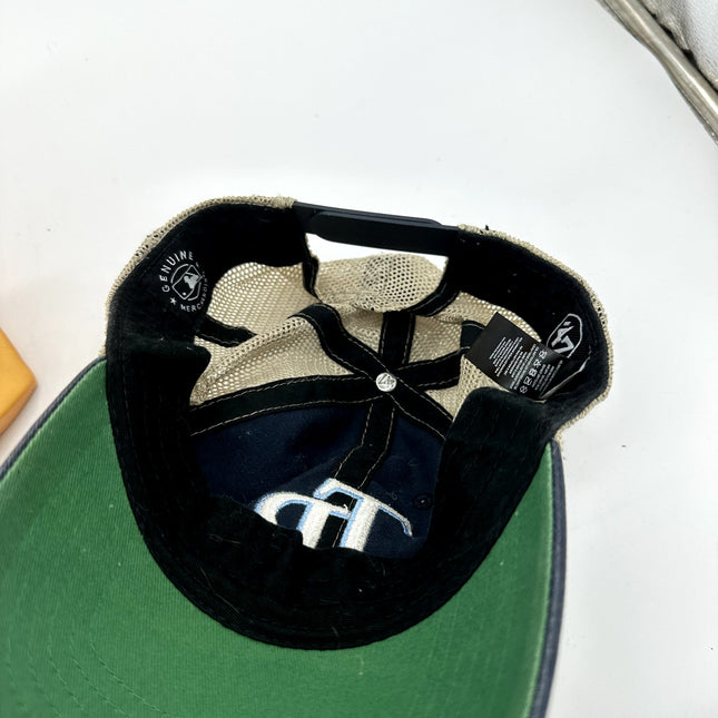 Vintage Tampa Bay Rays Hat Mens Blue Baseball Cap 47 mesh back snapback