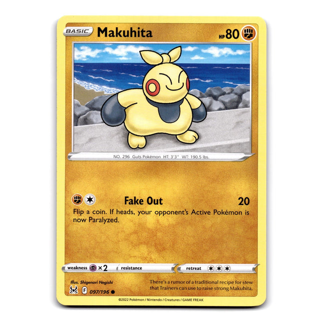 Makuhita Common SWSH11: Lost Origin 097/196 NM