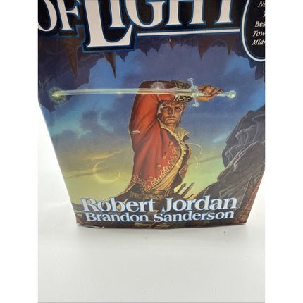 A Memory of Light Robert Jordan Brandon Sanderson HC 1st Ed Wheel of Time Signed