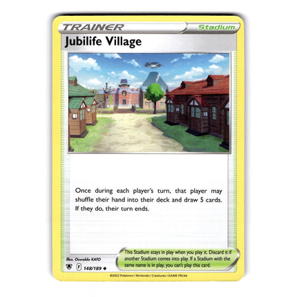 Jubilife Village Uncommon SWSH10: Astral Radiance 148/189 NM