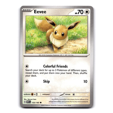 Eevee - (Pokemon Together) Promo Miscellaneous Cards & Products 133/165 NM
