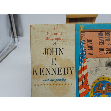 1960s A Pictorial Biography of John F Kennedy Postcard Set of 42 in original box